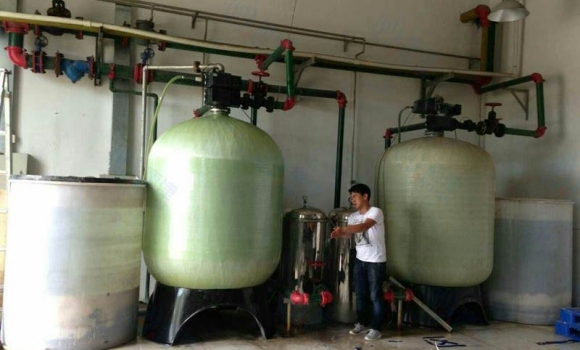 北京海军总医院 锅炉软化水设备 50吨/每小时-康津KF-KF-/E2-1500（美国富莱克控制阀3900