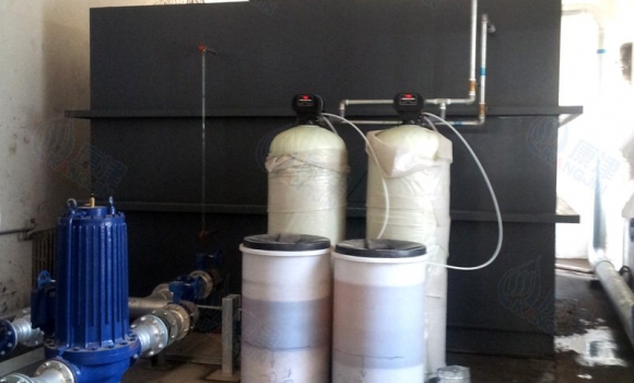 锅炉软水器,锅炉软化水装置,离子交换器,锅炉软化水设备4吨/每小时-康津KF-KF-E2-400（富莱克滨润控制系统）