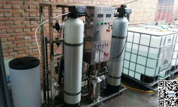 料胶厂纯净水设备 每小时0.5吨 反渗透纯净水设备