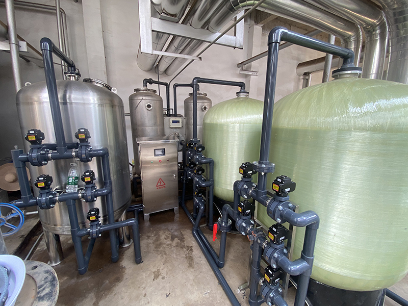 纤维板工厂锅炉软化水解决方案