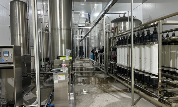 桂林某水厂80吨超滤设备--臭氧混合塔